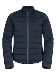 Odlo Kurtka puchowa "Ascent N-Thermic" w kolorze granatowym rozmiar: M. Niebieskie kurtki sportowe damskie ODLO, m, bez wzorów, z puchu, bez kaptura. Za 441.31 zł.