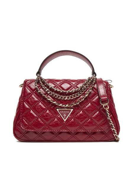 Guess Torebka HWTT96 73190 Bordowy. Czerwone torebki klasyczne damskie Guess, ze skóry, bez dodatków. Za 369.99 zł.