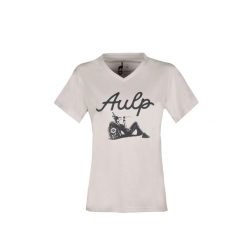 T-shirt damski dopasowany okrągły dekolt BANNE z ekologicznych materiałów. Brązowe koszulki sportowe damskie Aulp, l, bez wzorów, z materiału, bez ramiączek. Za 159.99 zł.