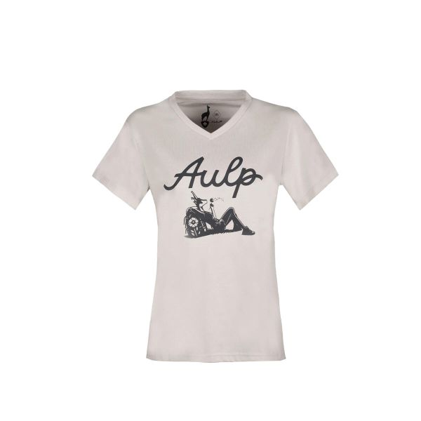T-shirt damski dopasowany okrągły dekolt BANNE z ekologicznych materiałów. Brązowe koszulki sportowe damskie Aulp, l, bez wzorów, z materiału, bez ramiączek. Za 159.99 zł.