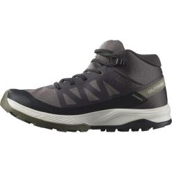 Buty trekkingowe damskie Salomon Outrise Mid Gtx W. Fioletowe obuwie trekkingowe damskie Salomon, bez zapięcia. Za 472.00 zł.