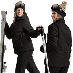 Kurtka narciarska damska KADVA Edge X Jacket. Czarne kurtki sportowe damskie KADVA, bez wzorów, bez kaptura. Za 249.99 zł.