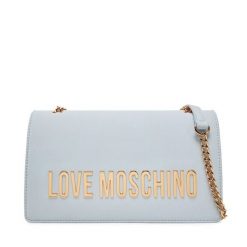 Torebka LOVE MOSCHINO. Niebieskie torebki wieczorowe damskie Love Moschino, bez wzorów, bez dodatków. Za 519.99 zł.