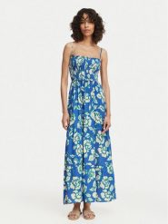 Maaji Sukienka letnia Flora Buttercup PT2985CLD002 Niebieski Regular Fit. Niebieskie sukienki damskie Maaji, bez wzorów, z wiskozy, bez ramiączek. Za 549.99 zł.