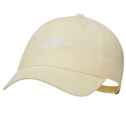 Sportowa Czapka Z Daszkiem Heritage. Brązowe czapki z daszkiem damskie Nike, bez wzorów. Za 135.99 zł.