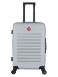 SWISS KOPPER Walizka "Wil" w kolorze szarym - 41 x 65 x 26 cm rozmiar: onesize. Szare walizki SWISS KOPPER, bez wzorów, z materiału. Za 173.99 zł.