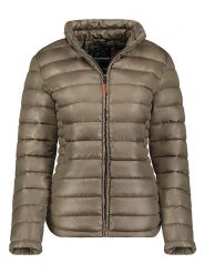 Geographical Norway Kurtka pikowana "Annecy" w kolorze oliwkowym rozmiar: L. Brązowe kurtki damskie Geographical Norway, l, bez wzorów, bez kaptura. Za 122.96 zł.