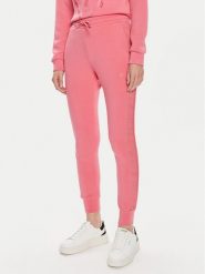 Guess Spodnie dresowe V2YB18 K7UW2 Różowy Regular Fit. Czerwone spodnie dresowe damskie Guess, xl, z aplikacjami, z dresówki. Za 239.99 zł.