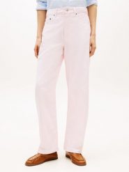 Tommy Hilfiger Dżinsy - Barrel Kobiety Bawełna różowy, 28-32. Czerwone jeansy damskie Tommy Hilfiger. Za 329.95 zł.
