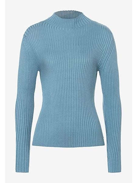 More & More Sweter w kolorze błękitnym rozmiar: 44. Niebieskie swetry klasyczne damskie More & More, s, z wiskozy, bez kołnierzyka. Za 69.91 zł.