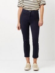 Toni Spodnie w kolorze granatowym rozmiar: W42. Niebieskie spodnie materiałowe damskie Toni, bez wzorów, z materiału. Za 152.99 zł.