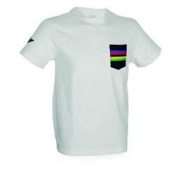 Koszulka Ges Arco Iris. Białe koszulki damskie GES, bez wzorów, z bawełny, bez kołnierzyka, bez ramiączek. Za 204.00 zł.