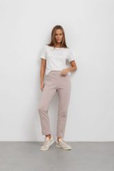 SPODNIE CHER CAFFE LATTE S - Flawless. Rurki damskie Flawless, bez wzorów, z bawełny. Za 232.50 zł.