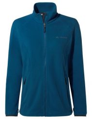 Kurtka polarowa damska Rosemoor II. Niebieskie kurtki damskie Vaude, uniwersalny, bez wzorów, z materiału, bez kaptura. Za 389.00 zł.