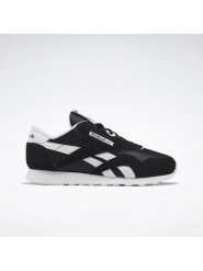 Reebok Skórzane sneakersy "CL Nylon" w kolorze czarnym rozmiar: 41. Czarne obuwie sportowe damskie Reebok, z materiału, bez zapięcia. Za 259.13 zł.