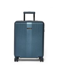WITTCHEN Walizka kabinowa 56-3P-903-90 Niebieski. Niebieskie walizki Wittchen, bez wzorów, z tworzywa sztucznego. Za 359.99 zł.