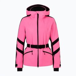 Kurtka narciarska damska BOGNER FIRE+ICE Moia 2. Czerwone kurtki damskie na zimę, bez wzorów, z materiału, bez kaptura. Za 1,969.00 zł.