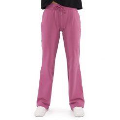 Bluza z bawełna z kieszenie na co dzień na siłownię. Fioletowe bluzy damskie LEONE 1947 APPAREL, bez wzorów, z bawełny. W wyprzedaży za 101.80 zł.