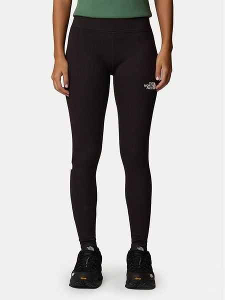 The North Face Legginsy Simple Dome NF0A8C1X Czarny Slim Fit. Czarne legginsy damskie The North Face, xl, bez wzorów, z bawełny. Za 229.00 zł.