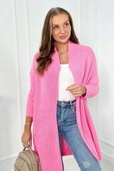 Sweter z rękawami typu nietoperz jasno różowy. Czerwone swetry klasyczne damskie KESI, l, z wełny, bez kołnierzyka, plus size. Za 178.78 zł.