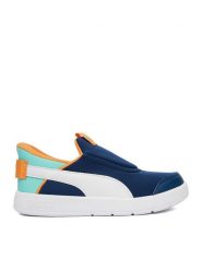 Puma Sneakersy CEO-Courtflex V3 Sliptech 39973411 Granatowy. Niebieskie buty sportowe chłopięce Puma, z materiału, bez zapięcia. Za 169.99 zł.