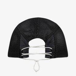 Czapka Buff 5 Panels Air Cap. Czarne czapki z daszkiem damskie Buff, bez wzorów, z materiału. Za 153.99 zł.