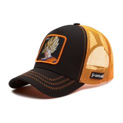 Czapka z daszkiem Capslab. Czarne czapki z daszkiem damskie CapsLab, bez wzorów. Za 124.99 zł.