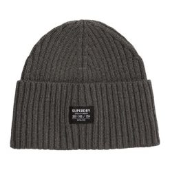 Kapelusz damski Superdry Workwear. Szare kapelusze damskie Superdry, bez wzorów. Za 124.10 zł.