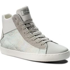 Sneakersy GEOX - J Kilwi G. H J82D5H 007DW C1355 d Lt Grey/Silver. Szare buty sportowe dziewczęce Geox, z materiału. W wyprzedaży za 259.00 zł.