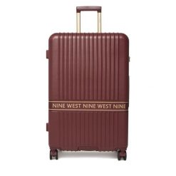 Walizka duża Nine West. Czerwone walizki Nine West, bez wzorów, duże. Za 399.99 zł.