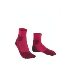 Skarpetki damskie Falke RU Trail Grip. Czerwone skarpetki damskie Falke, bez wzorów, z elastanu. Za 160.00 zł.