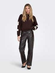 ONLY Bluza w kolorze brązowym rozmiar: S. Brązowe bluzy damskie Only, s, bez wzorów, bez kaptura. Za 100.45 zł.