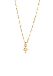 Elli Naszyjnik z Kamieniem Kobiety Wisiorek Gwiazda Drobne ogniwo łańcuszka Szklane Kryształy Xilion Szlif Biały 925 Sterling Silver 42 cm Naszyjniki. Białe naszyjniki damskie Elli, srebrne. Za 156.39 zł.