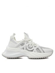 Pinko Sneakersy Ariel 01 SS0023 T014 Biały. Białe obuwie sportowe damskie Pinko, z materiału, bez zapięcia. Za 789.99 zł.