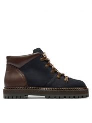 See By Chloé Botki Eileen SB43045A Czarny. Czarne botki damskie See By Chloé, ze skóry, bez obcasa, na płaskiej podeszwie, bez zapięcia. Za 1,929.00 zł.