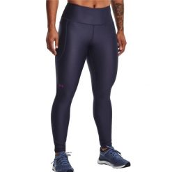 Legginsy Under Armour Heatgear, Kobiety. Fioletowe legginsy damskie Under Armour, bez zapięcia, na fitness i siłownię. Za 179.99 zł.