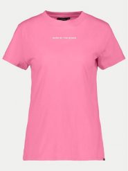 Didriksons T-Shirt Ingarö 505542 Różowy Regular Fit. Czerwone t-shirty damskie Didriksons, bez wzorów, z bawełny, bez kołnierzyka. Za 139.99 zł.
