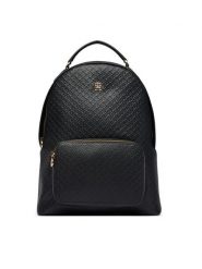 Tommy Hilfiger Plecak Th Daily Backpack Mono AW0AW18852 Czarny. Czarne plecaki Tommy Hilfiger, bez wzorów, ze skóry. Za 649.99 zł.