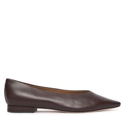 Baleriny LAUREN RALPH LAUREN. Brązowe balerinki damskie Lauren Ralph Lauren, bez wzorów. Za 769.99 zł.