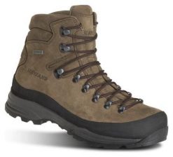 Buty trekkingowe Kayland Globo GTX. Brązowe obuwie trekkingowe damskie Kayland, z gore-texu, przed kolano, bez zapięcia. Za 1,038.70 zł.