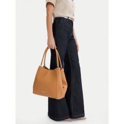 Torebka Nine West. Brązowe torebki klasyczne damskie Nine West, bez dodatków. Za 199.99 zł.