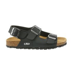 Sandały damskie CMP ECO KEIDHA. Czarne sandały damskie CMP, bez wzorów, bez obcasa, bez zapięcia. Za 169.99 zł.