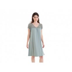 Sukienka plażowa rozm. M Khaki L257440. Brązowe szlafroki damskie Massana Homewear, w ażurowe wzory, z bawełny, bez kaptura. Za 215.00 zł.