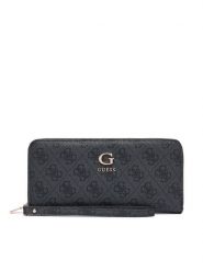Guess Portfel Coleen Logo Slg SWSG97 56146 Czarny. Czarne portfele damskie Guess, z aplikacjami, ze skóry. Za 294.99 zł.