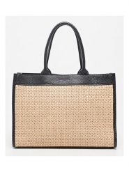 Victor & Hugo Paris Skórzana torebka "Nina" w kolorze beżowym - 37 x 27 x 12 cm rozmiar: onesize. Brązowe torebki klasyczne damskie Victor & Hugo Paris, z materiału, przez ramię, bez dodatków. Za 345.37 zł.