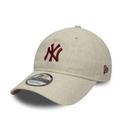 Czapka baseballowa 9twenty New York Yankees. Brązowe czapki damskie New Era, bez wzorów. Za 158.00 zł.