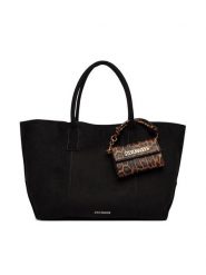 Steve Madden Torebka Bantonia 13002291 Czarny. Czarne shopper bag Steve Madden, bez wzorów, ze skóry, bez dodatków. Za 599.99 zł.