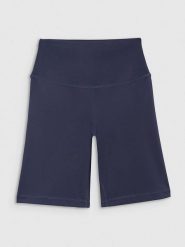 4F Szorty sportowe w kolorze granatowym rozmiar: L. Niebieskie spodenki sportowe damskie 4F, l, bez wzorów, z materiału, outdoorowe. Za 74.11 zł.