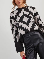 LA Angels Sweter w kolorze czarno-białym rozmiar: L. Białe swetry klasyczne damskie LA Angels, l, bez kołnierzyka. Za 152.99 zł.