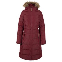 Trespass Audrey - Damska kurtka casualowa Dark Cherry. Brązowe kurtki damskie Trespass, z aplikacjami, z puchu, bez kaptura. Za 385.99 zł.